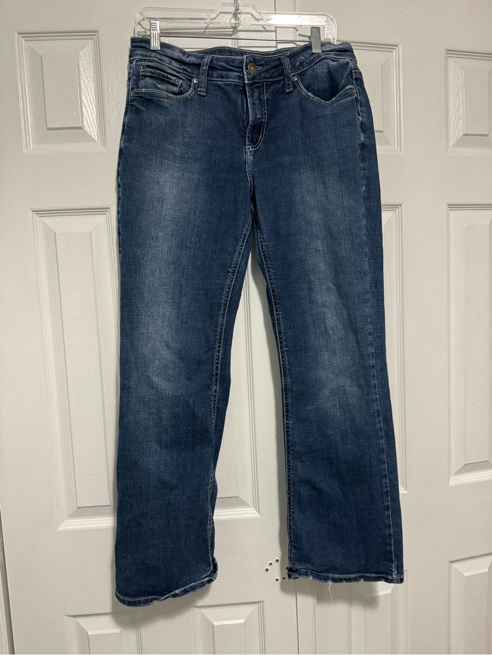 Silver Jeans Women's Suki Boot Cut Jeans in Dark Blue Wash